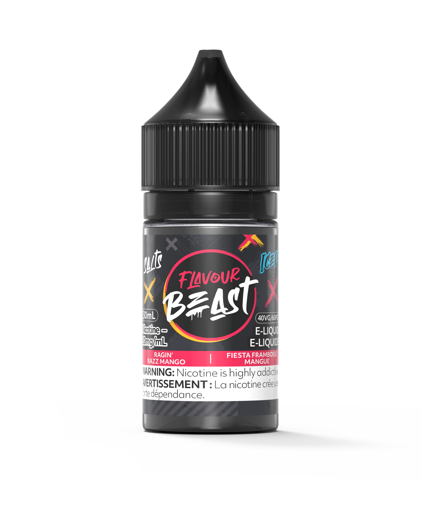 Flavour Beast Salt - Ragin' Razz Mango Iced (AB)