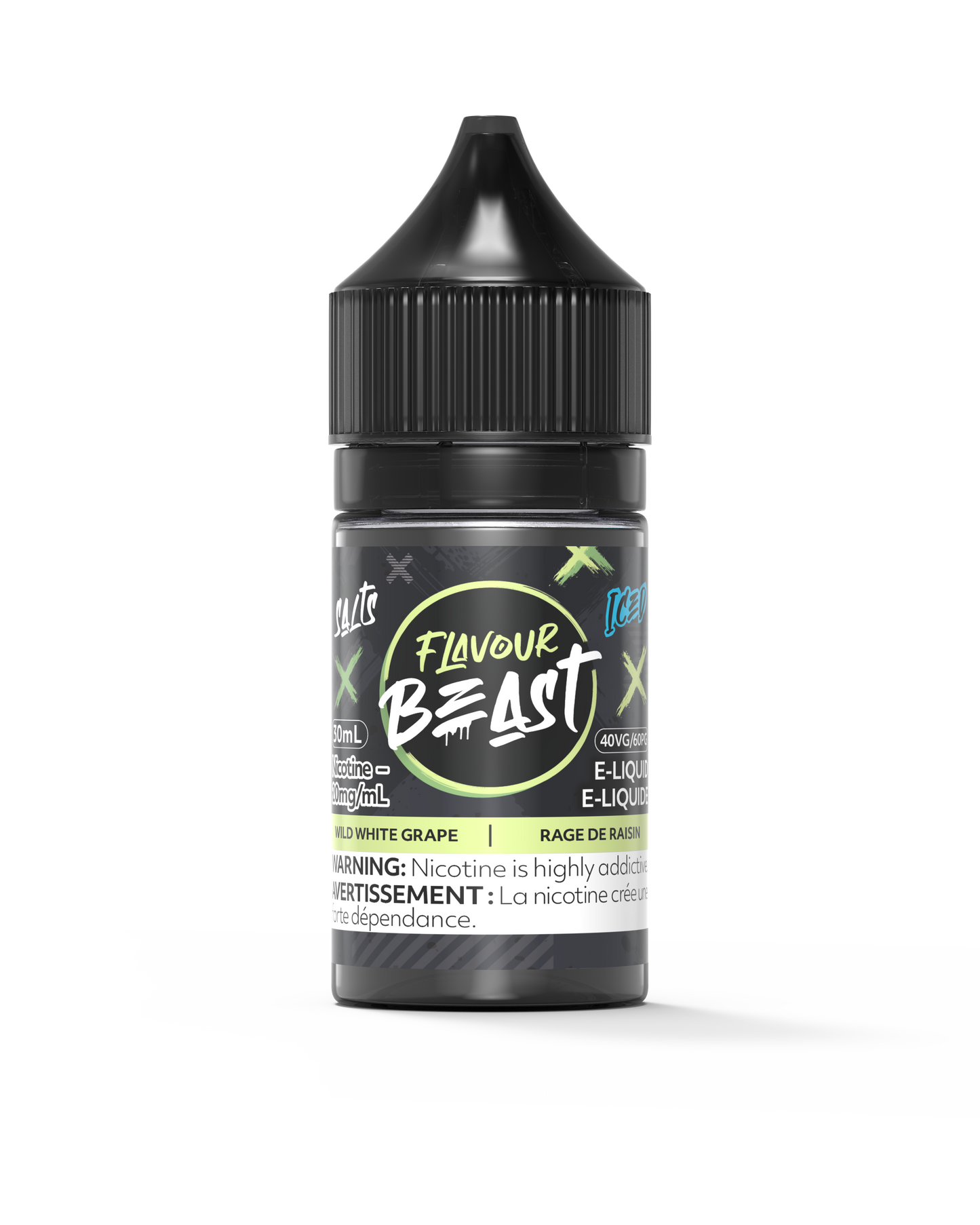 Flavour Beast Salt - Wild White Grape Iced (AB)