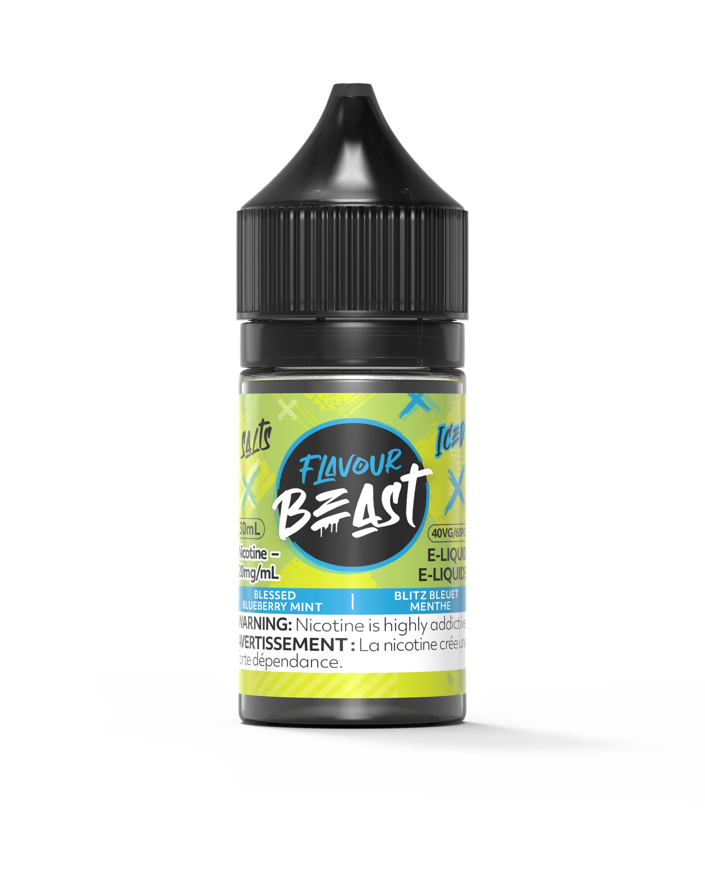 Flavour Beast Salt - Blessed Blueberry Mint Iced (AB)