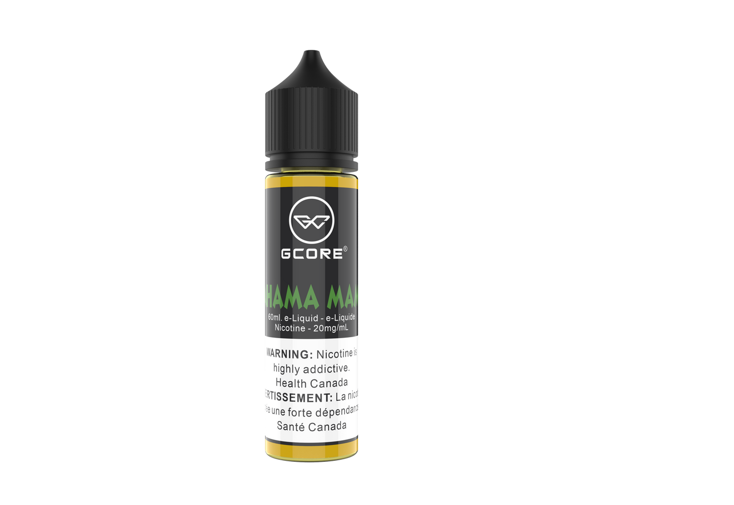 GCORE Salts 60mL - BAHAMA MAMA Salt Nicotine E liquid (AB)