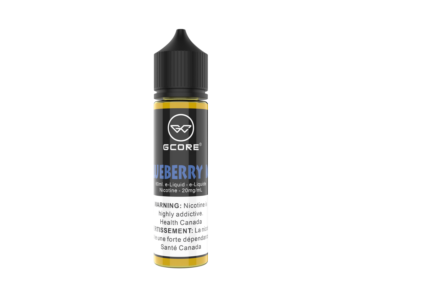 GCORE Salts 60mL - BLUEBERRY ICE Salt Nicotine E liquid (AB)