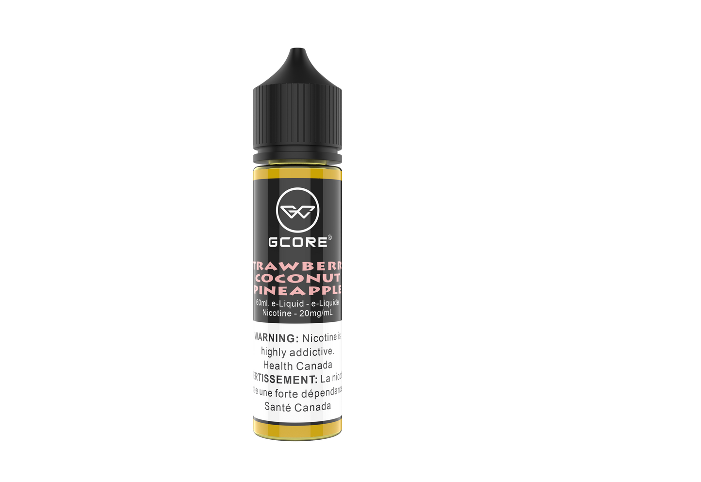 GCORE salts 60mL - STRAWBERRY COCONUT PINEAPPLE (AB)