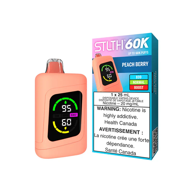 STLTH 60K DISPOSABLE - PEACH BERRY (AB)