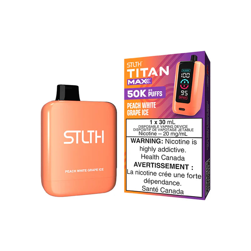 STLTH Titan Max - Peach White Grape Ice (AB)