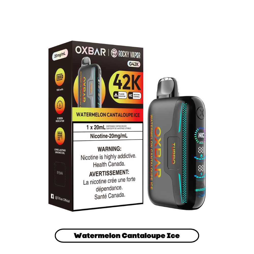 Rocky Vapor Oxbar G42K - Watermelon Cantaloupe Ice
