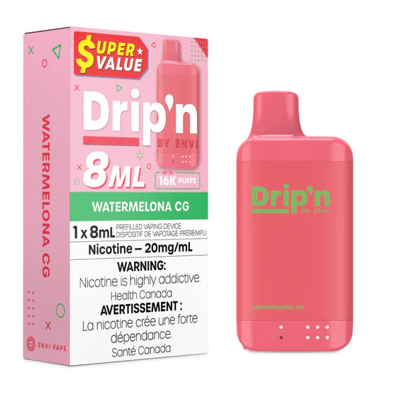 Drip'n 8mL - Watermelon CG