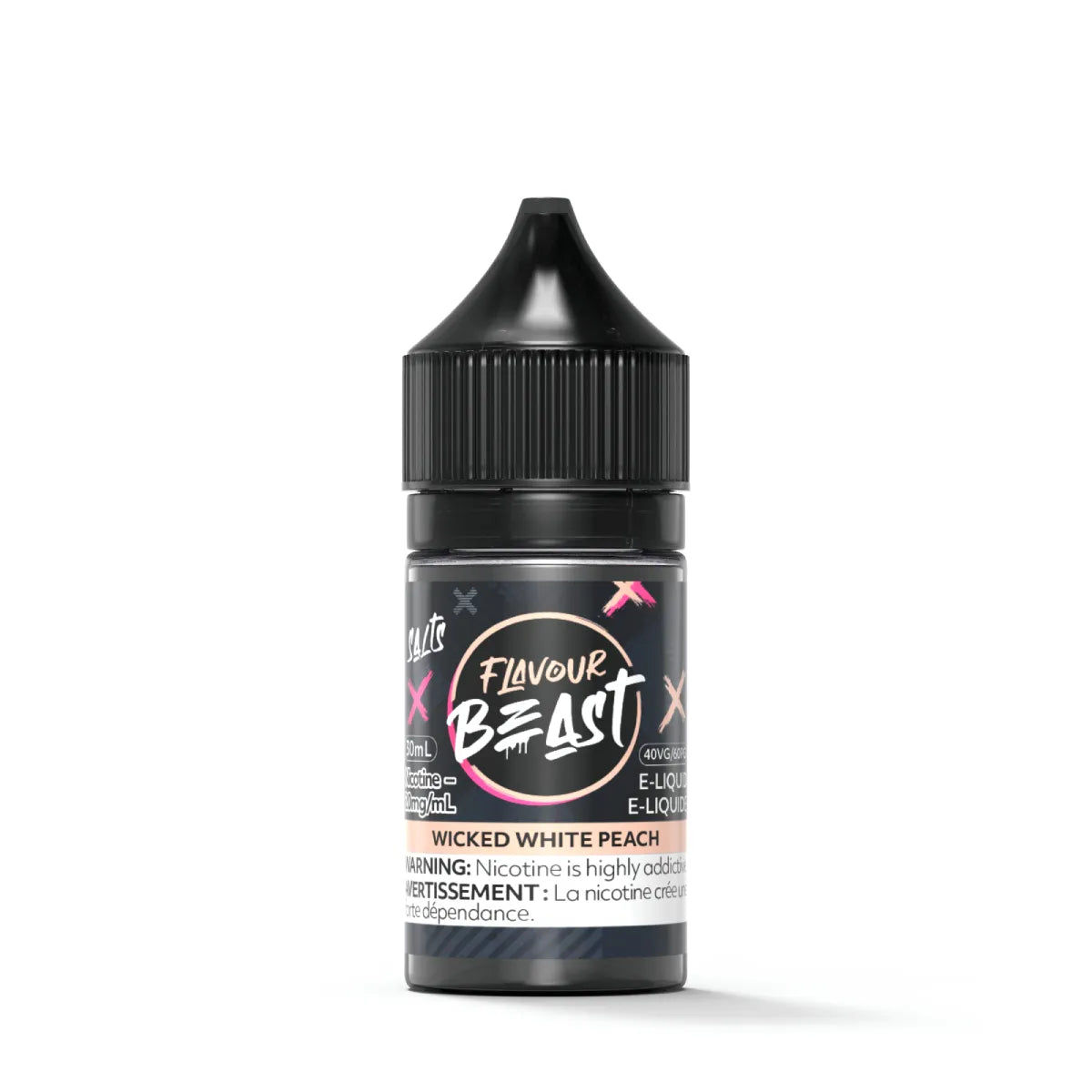 Flavour Beast Salt - Wicked White Peach (AB)