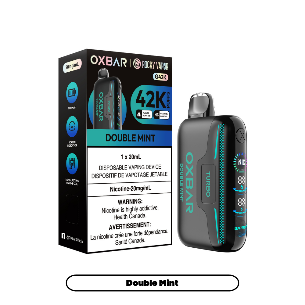Rocky Vapor Oxbar G42K - Double Mint (AB)