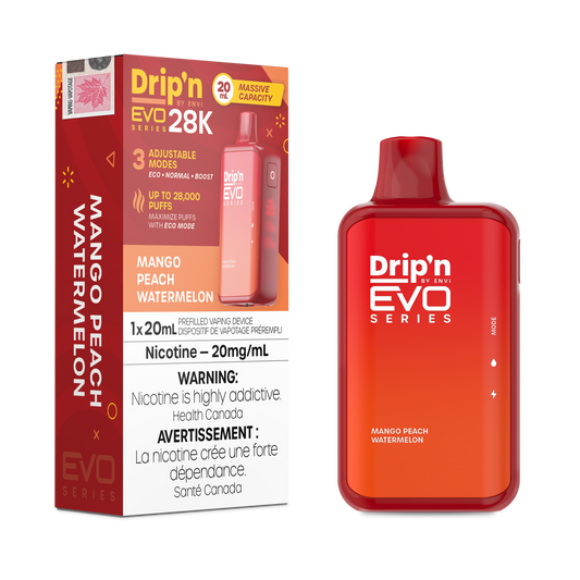 Drip'n by Envi Evo Series 28k Disposable - Mango Peach Watermelon (AB)