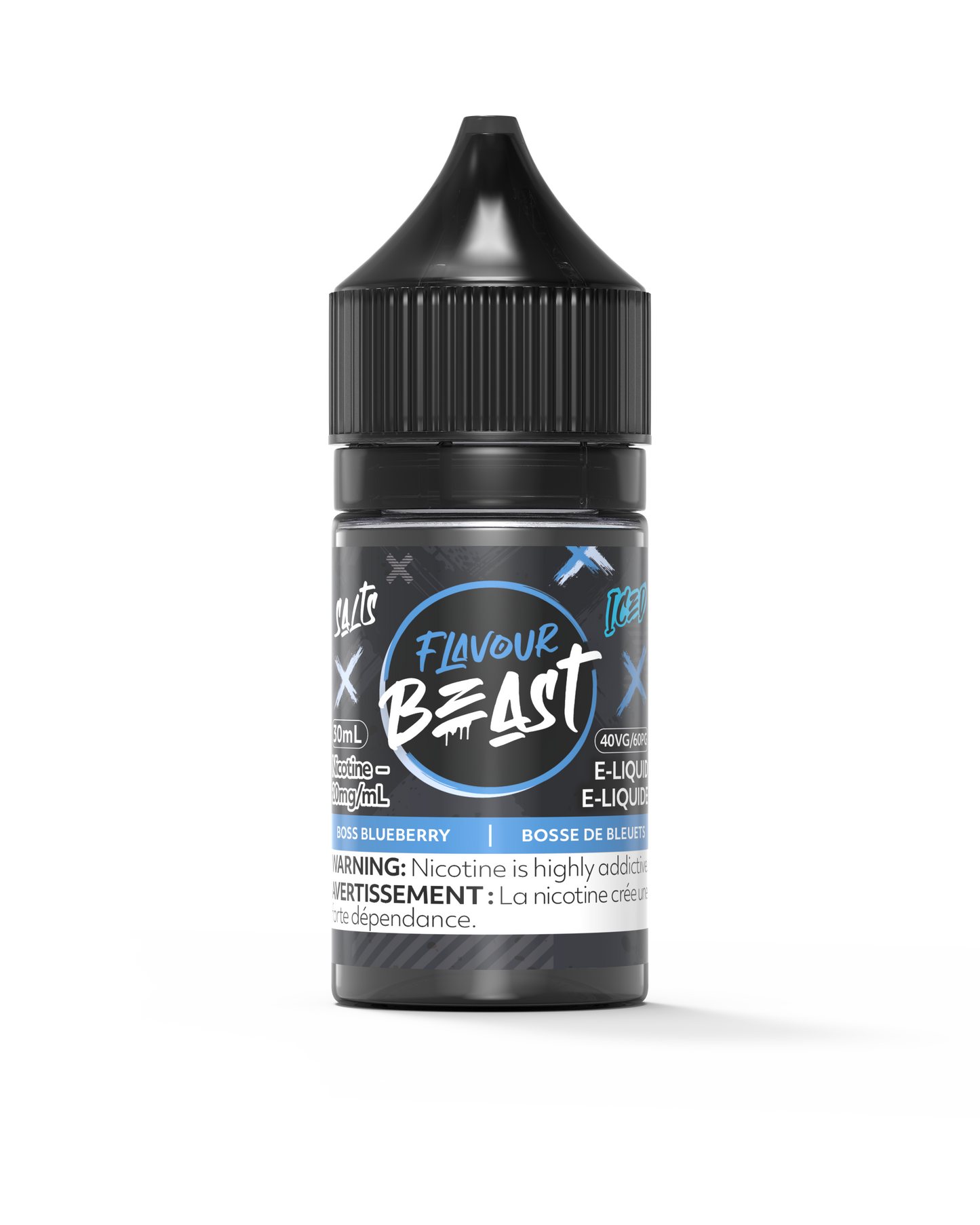 Flavour Beast Salt - Boss Blueberry Iced (AB)