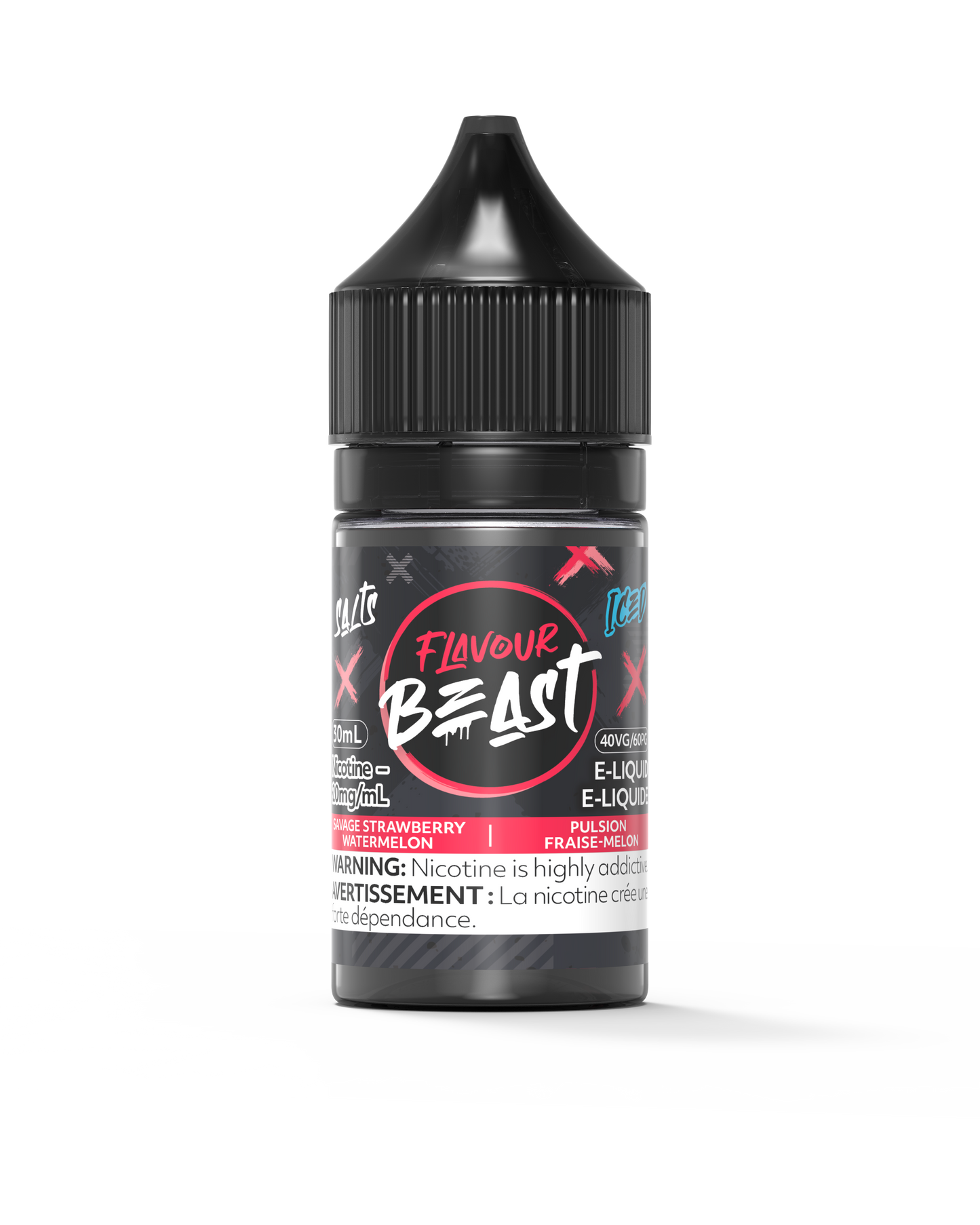 Flavour Beast Salt - Savage Strawberry Watermelon Iced (AB)