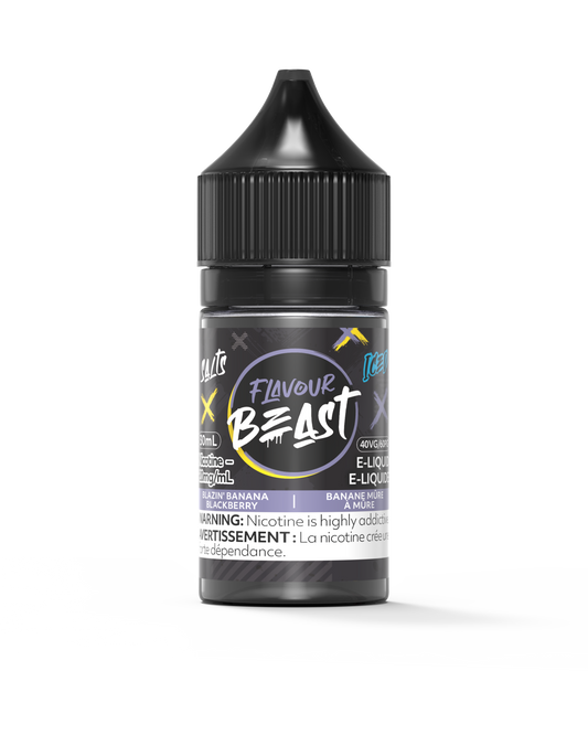 Flavour Beast Salt - Blazin' Banana Blackberry Iced (AB)