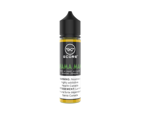 GCORE Salts 60mL - BAHAMA MAMA Salt Nicotine E liquid (AB)