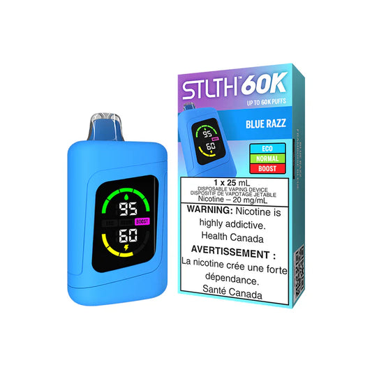 STLTH 60K DISPOSABLE - BLUE RAZZ (AB)