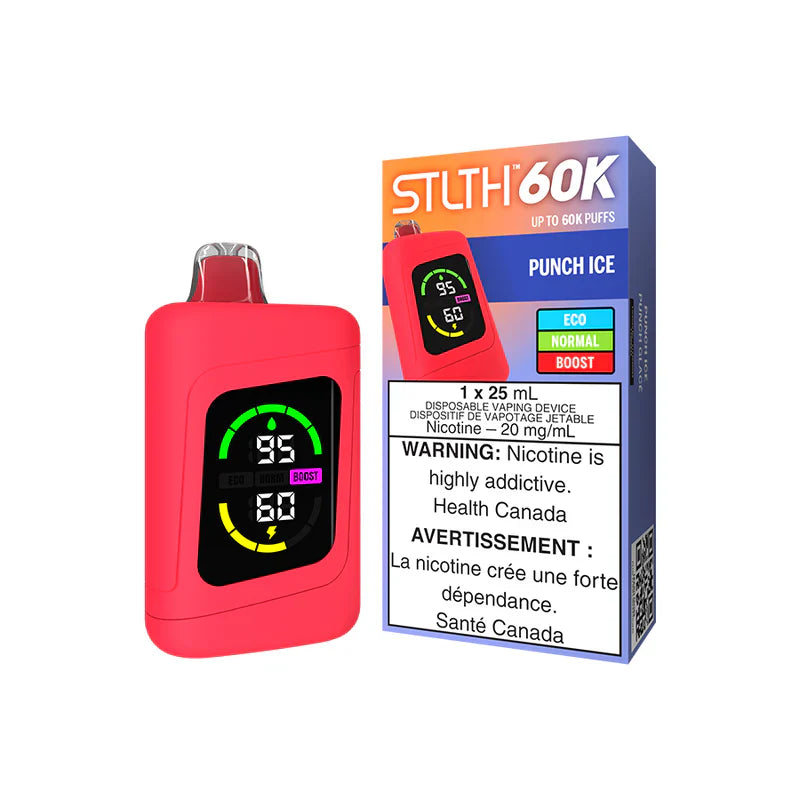 STLTH 60K DISPOSABLE - PUNCH ICE (AB)