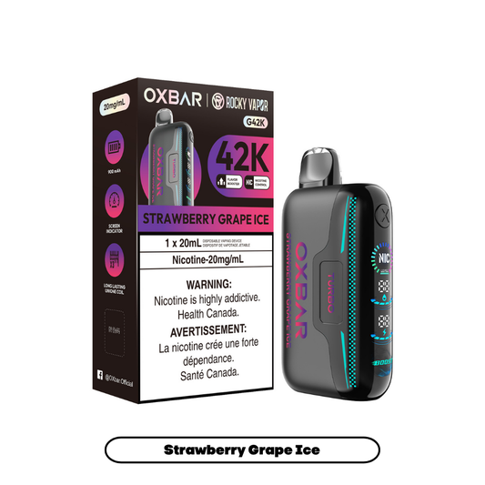Rocky Vapor Oxbar G42K - Strawberry Grape Ice