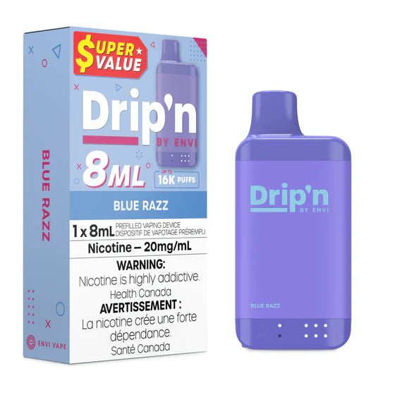 Drip'n 8mL - Blue Razz