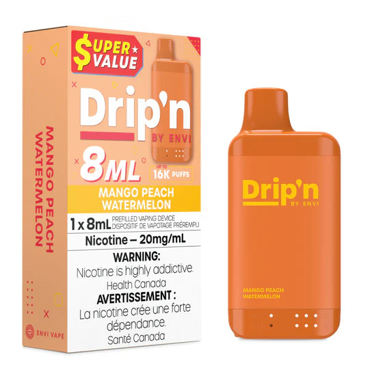 Drip'n 8mL - Mango Peach Watermelon