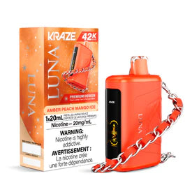 Kraze Luna 42K - Amber Peach Mango Ice