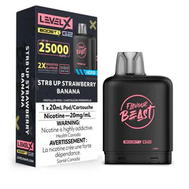 G2 Level X Flavour Beast Boost G2 - STR8 Up Strawberry Banana Iced (AB)